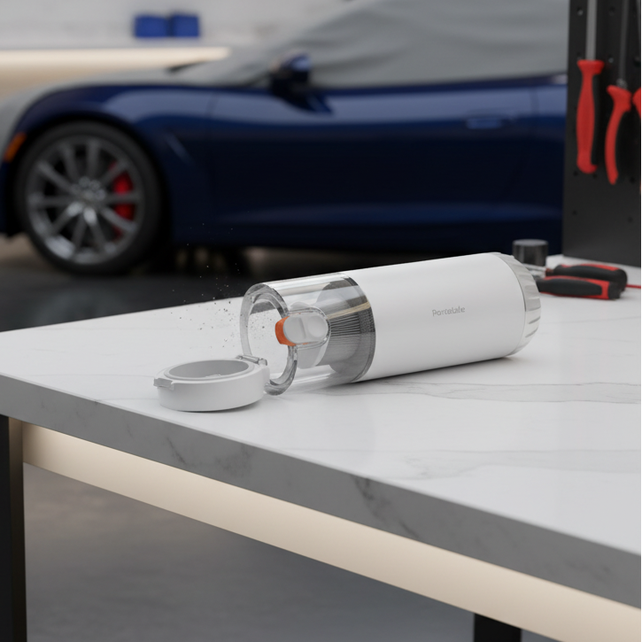 XIAOMI MIJIA Handheld Wireless Vacuum Cleaner,13KPa Suction,For Home Car Cordless Portable Vacuum Cleaner,Max battery life 30min MasCar