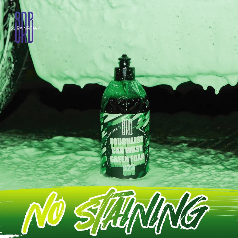 Green Foaming Car Wash Soap (Works with Foam Cannons and Guns or Bucket Washes) Safe for Cars, Trucks, Motorcycles, RVs & More. MasCar