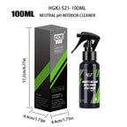 Car Interior Cleaner Agent Ceiling Cleaner Leather Flannel Woven Fabric Water Free Multipurpose Auto Dash Cleaning Tool HGKJ S21 MasCar