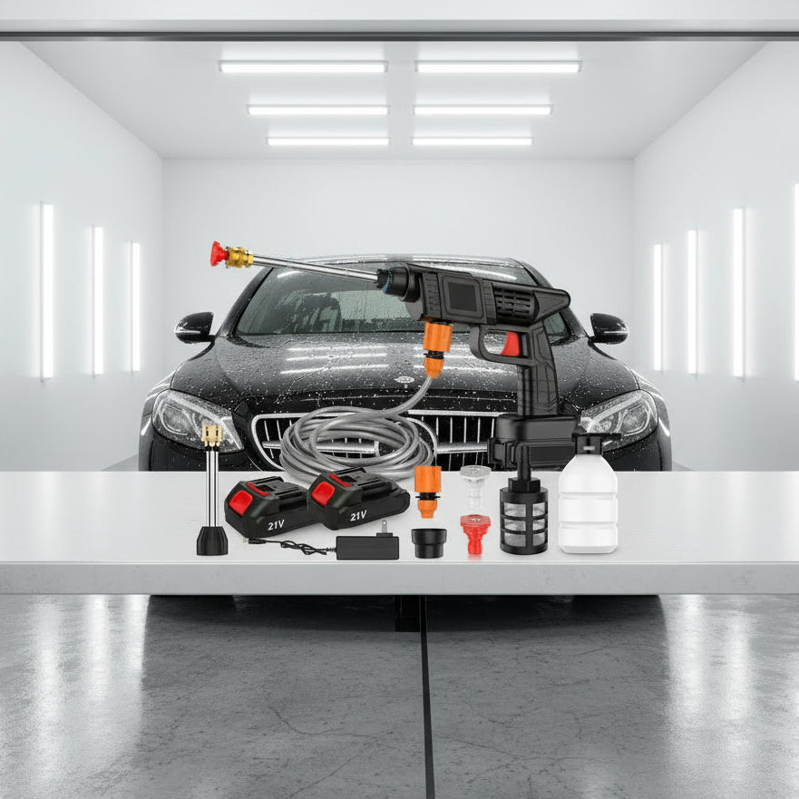 50Bar Cordless High Pressure lever Wash Spray Water Gun Car Wash Pressure Water washing Machine For Makita 24V Battery MasCar