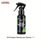 Engine Bay Cleaner Engine Shine Protector Detailer Decontamination Deep Degreasing Compartment Heavy Oil Dust Car Cleaning Tool MasCar