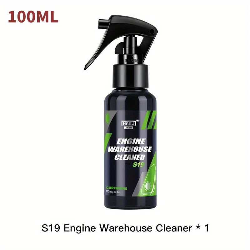 Engine Bay Cleaner Engine Shine Protector Detailer Decontamination Deep Degreasing Compartment Heavy Oil Dust Car Cleaning Tool MasCar