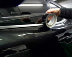3/5/7/10CM Glossy Black Vinyl Stripes Chrome Delete Vinyl Window Trim Film For Car Interior Hood Roof Pillar MasCar