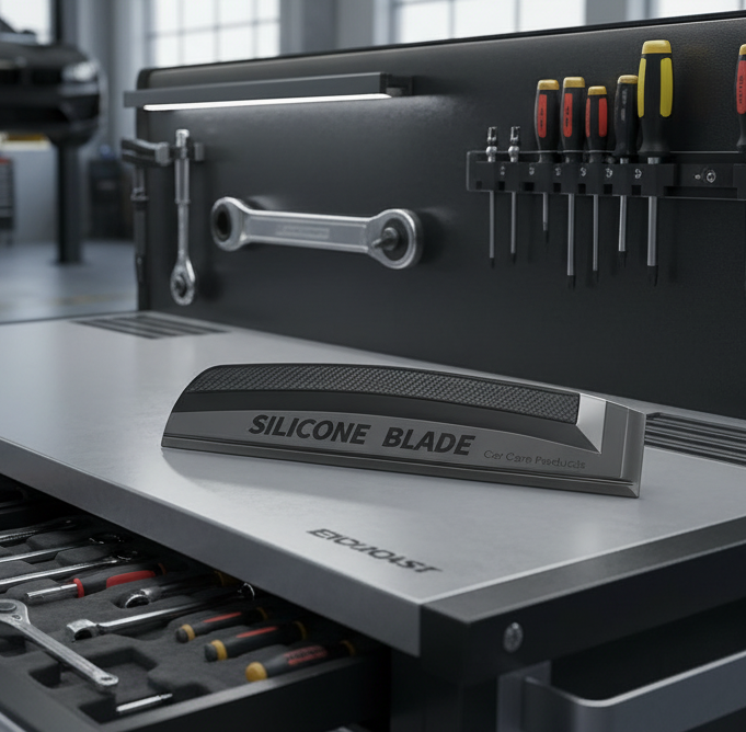RACLETTE SOUPLE EN SILICONE ANTIRAYURE – Outil multifonction pour séchage MasCar