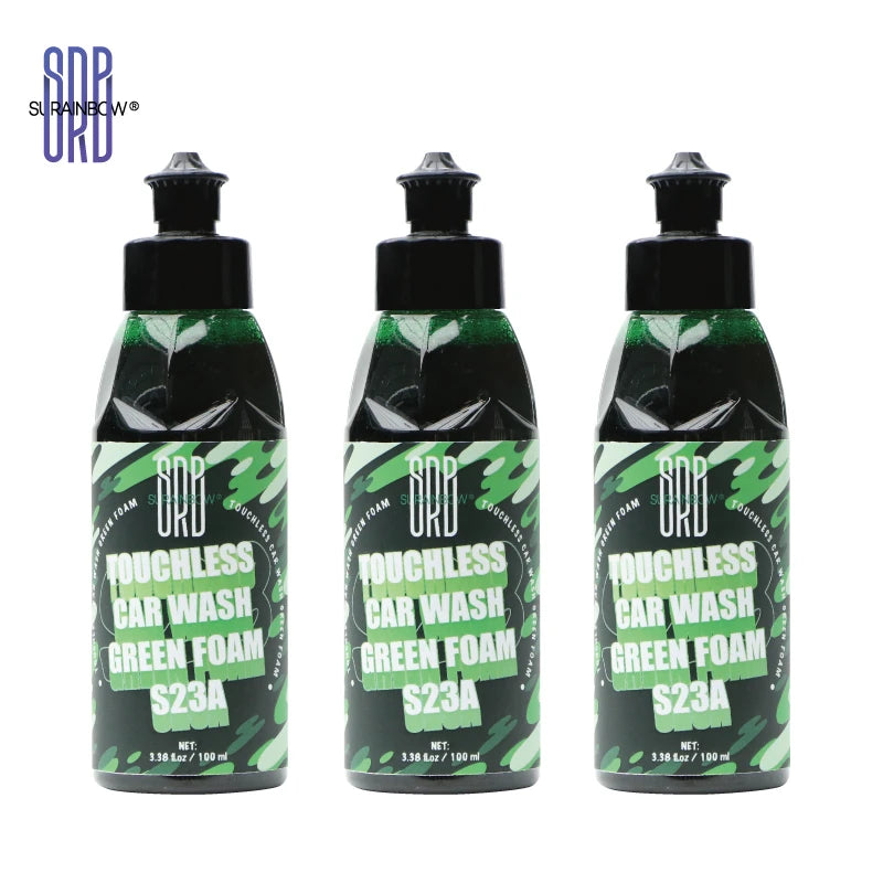 Green Foaming Car Wash Soap (Works with Foam Cannons and Guns or Bucket Washes) Safe for Cars, Trucks, Motorcycles, RVs & More. MasCar