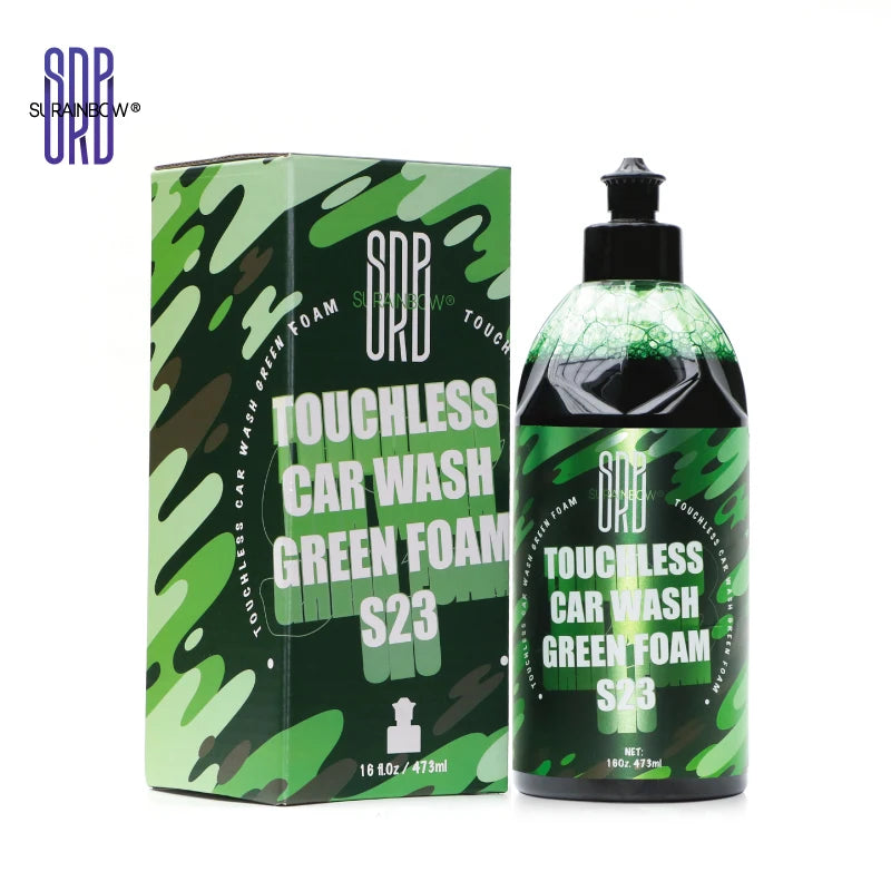 Green Foaming Car Wash Soap (Works with Foam Cannons and Guns or Bucket Washes) Safe for Cars, Trucks, Motorcycles, RVs & More. MasCar