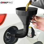 Engine Refueling Funnel with Filter for Car Motorcycle Truck Oil Gasoline Filling Strainer Extension Pipe Hose Funnels Tool MasCar
