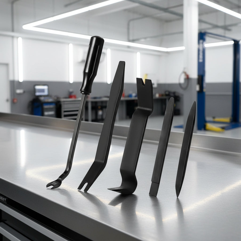 1-5Pcs Auto Trim Removal Tool Kit, No Scratch Plastic Pry Tool Kit - Interior Door Panel Clip Fastener Removal Set For Vehicle MasCar