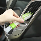 2In1 Car Air-Conditioner Outlet Cleaning Tool Multi-purpose Dust Brush Car Interior Multi-purpose Brush Car Grille Cleaner Brush MasCar