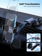 TOPK Car Phone Holder Gravity Stand for iPhone Xiaomi Samsung Car Mobile Support for Dashboard Windshield Air Vent Phone Mount MasCar