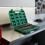 Podofo 20 pcs/set 1/2 "Drive 6-Point Impact Socket Set 8-32mm Metric Sizes Carbon Steel Impact Socket Set With Hard Storage Box MasCar