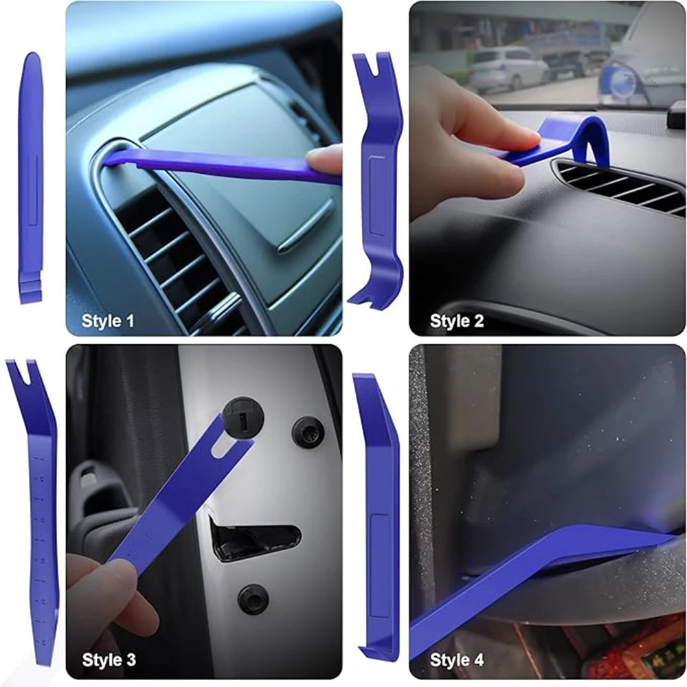 5/11/12PCS Car Audio Maintenance Repair Panel Remover Tool Car Clips Puller Panel Tools For Auto Trim Puller Set MasCar