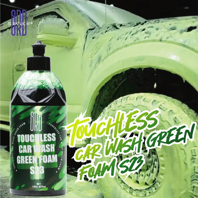 Green Foaming Car Wash Soap (Works with Foam Cannons and Guns or Bucket Washes) Safe for Cars, Trucks, Motorcycles, RVs & More. MasCar