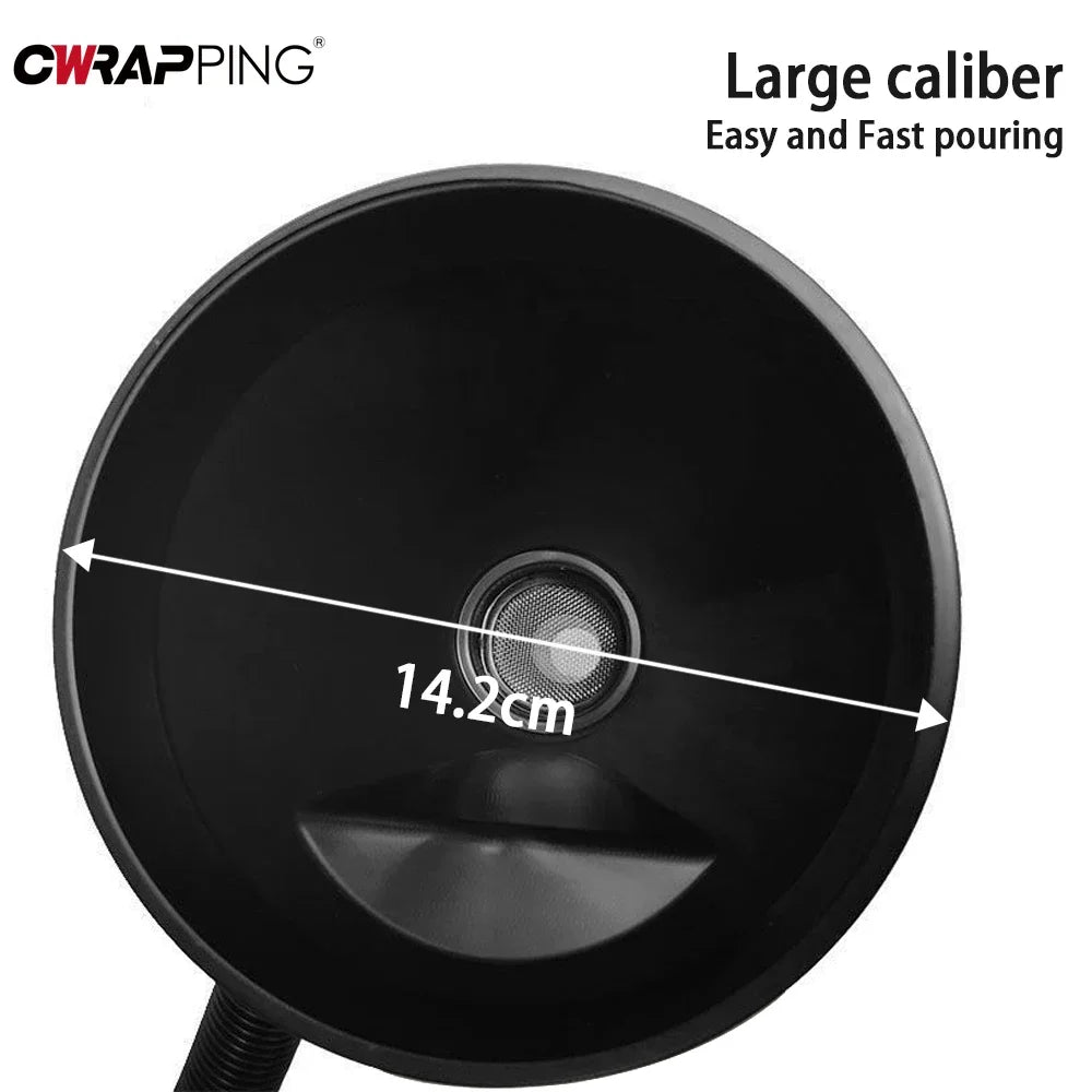 Engine Refueling Funnel with Filter for Car Motorcycle Truck Oil Gasoline Filling Strainer Extension Pipe Hose Funnels Tool MasCar