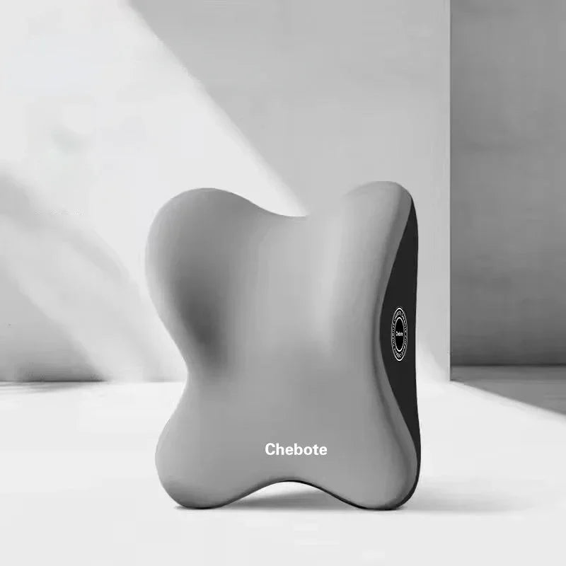 High Quality Memory Cotton Car Neck Pillow Waist Support Pad Headrest Waist Pillow Car Seat Back Cushion Driver Lumbar Cushion MasCar