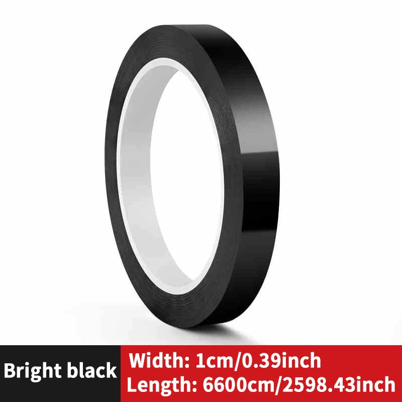 Car -modified color film, High brightness black carbon fibrous PET car interior and exterior sticker, body mid -net modification MasCar