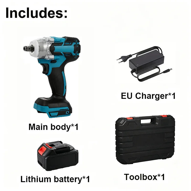 Fast Logistics Brushless Electric Wrench Cordless Electric Wrench It Only Takes 3 Days To Poland And 5 Days To Other Countries MasCar