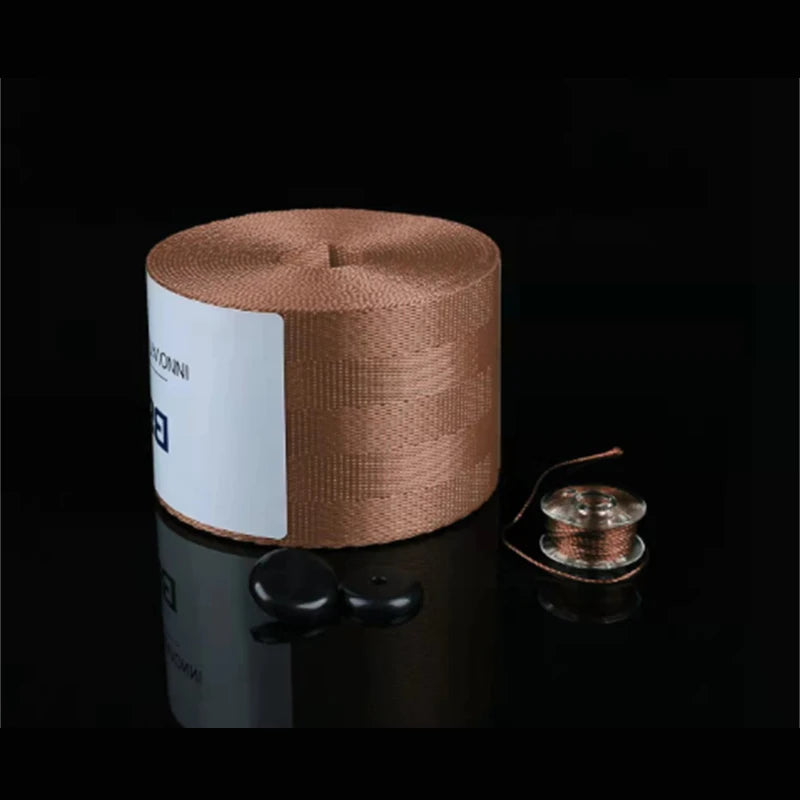 Auto 3.6 Meters Strengthen Seat Belt Webbing Fabric Racing Car Modified Seat Safety Belts Harness Straps Standard Certified MasCar