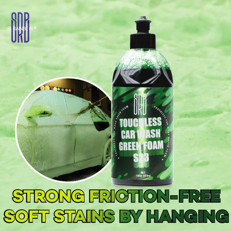 Green Foaming Car Wash Soap (Works with Foam Cannons and Guns or Bucket Washes) Safe for Cars, Trucks, Motorcycles, RVs & More. MasCar