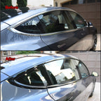 3/5/7/10CM Glossy Black Vinyl Stripes Chrome Delete Vinyl Window Trim Film For Car Interior Hood Roof Pillar MasCar