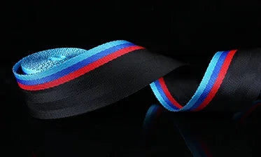 Auto 3.6 Meters Strengthen Seat Belt Webbing Fabric Racing Car Modified Seat Safety Belts Harness Straps Standard Certified MasCar