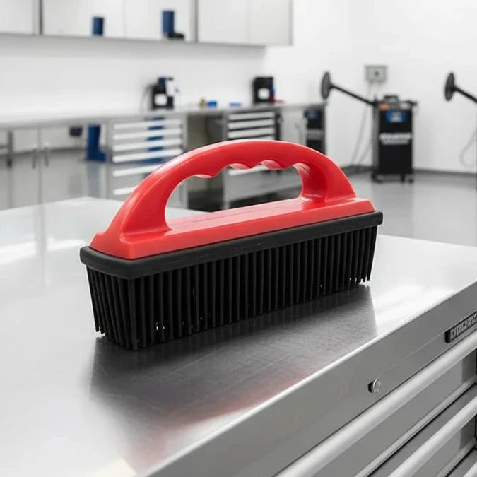 BROSSE EN CAOUTCHOUC ANTI-POILS – Élimination des poils de chien et chat MasCar