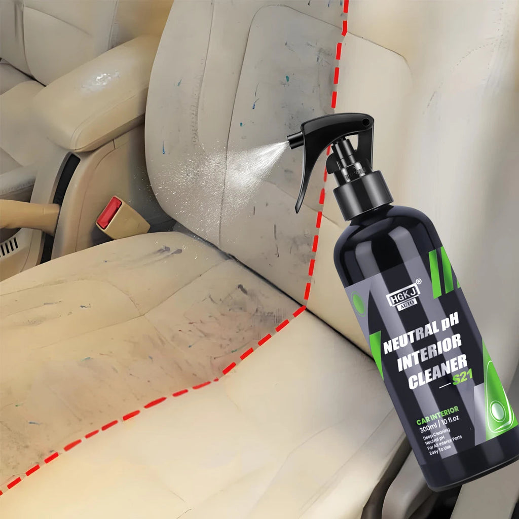 Car Interior Cleaner Agent Ceiling Cleaner Leather Flannel Woven Fabric Water Free Multipurpose Auto Dash Cleaning Tool HGKJ S21 MasCar