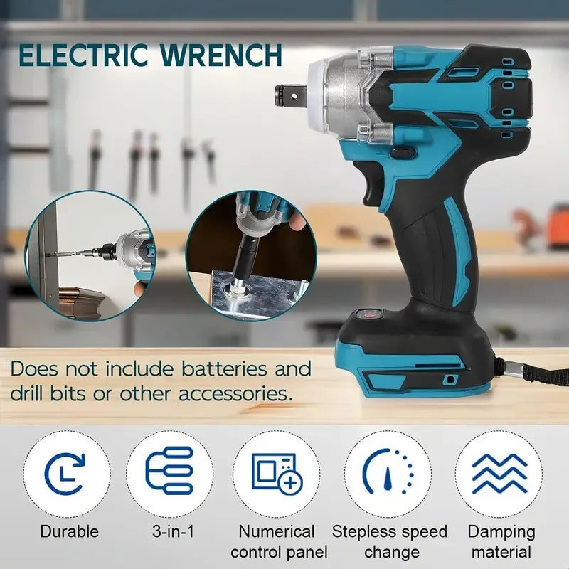 Fast Logistics Brushless Electric Wrench Cordless Electric Wrench It Only Takes 3 Days To Poland And 5 Days To Other Countries MasCar