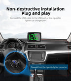 Y03 Digital GPS Speedometer Universal GPS Head up Display HUD Big Font KMH Reminder Meter Car Electronic Displayer Plug and Play MasCar