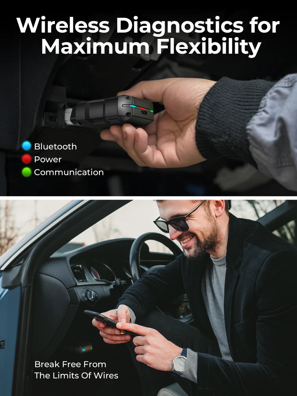 TOPDON TopScan Lite Scanner Smart Diagnostic Tool DTC Repair Guide Bluetooth OBD2 code reader MasCar