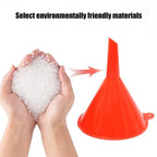 4pcs Car Plastic Funnels Refueling Funnels Tools Oil Filling Equipment Car Motorcycle Refuel Filling Small Funnel MasCar