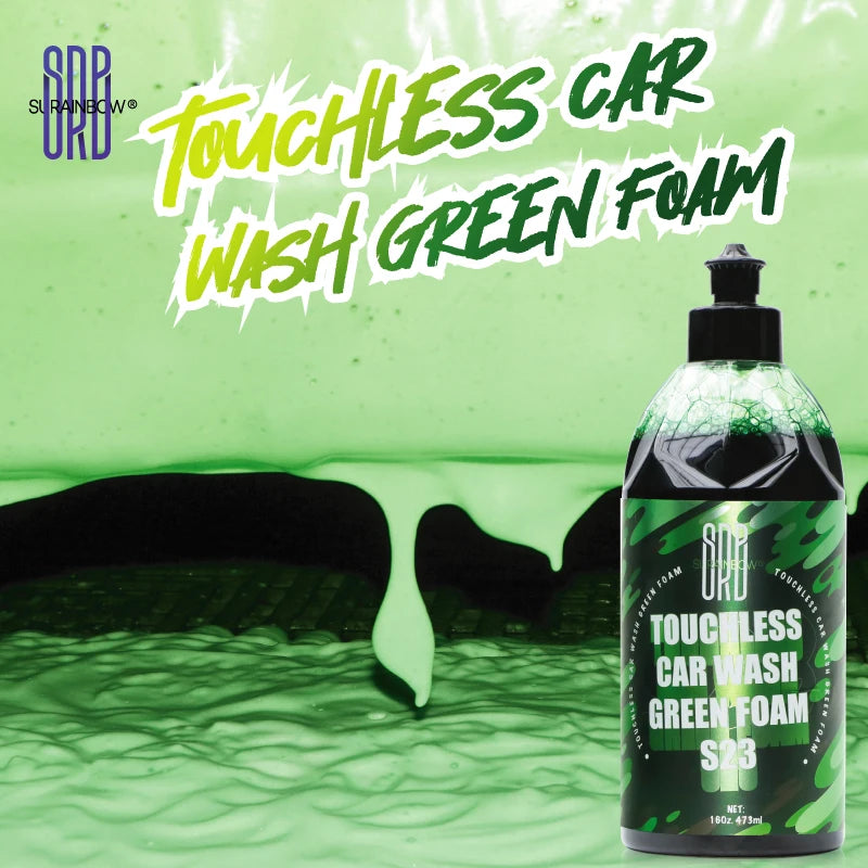 Green Foaming Car Wash Soap (Works with Foam Cannons and Guns or Bucket Washes) Safe for Cars, Trucks, Motorcycles, RVs & More. MasCar