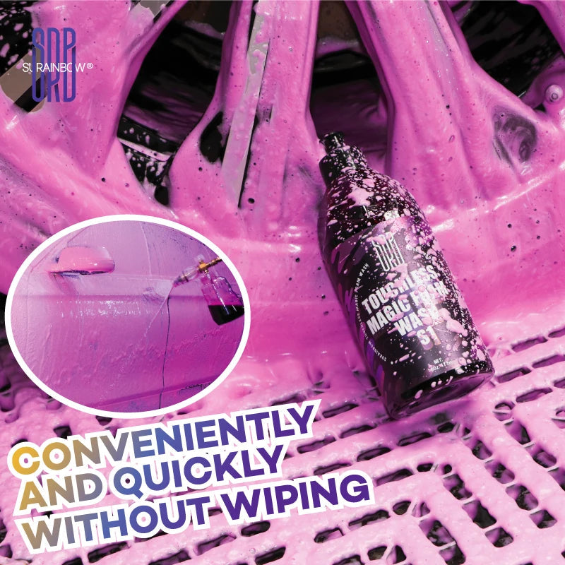 Pink Foaming Extreme Bodywash & Wax Foaming Car Wash Soap, (Works with Foam Cannons/Guns or Bucket Washes) For Cars, Trucks, RVs MasCar