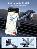 TOPK Car Phone Holder Gravity Stand for iPhone Xiaomi Samsung Car Mobile Support for Dashboard Windshield Air Vent Phone Mount MasCar