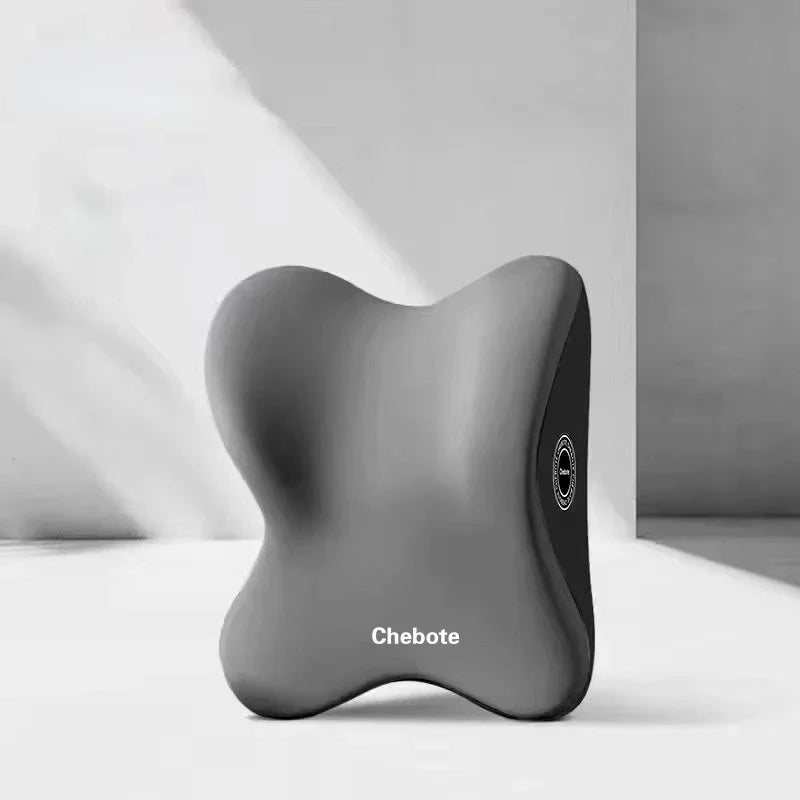 High Quality Memory Cotton Car Neck Pillow Waist Support Pad Headrest Waist Pillow Car Seat Back Cushion Driver Lumbar Cushion MasCar