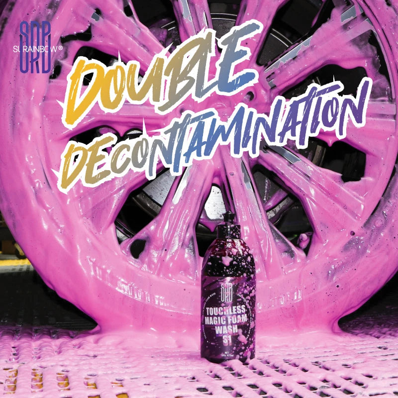 Pink Foaming Extreme Bodywash & Wax Foaming Car Wash Soap, (Works with Foam Cannons/Guns or Bucket Washes) For Cars, Trucks, RVs MasCar