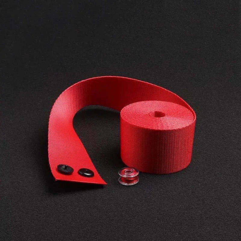 Auto 3.6 Meters Strengthen Seat Belt Webbing Fabric Racing Car Modified Seat Safety Belts Harness Straps Standard Certified MasCar