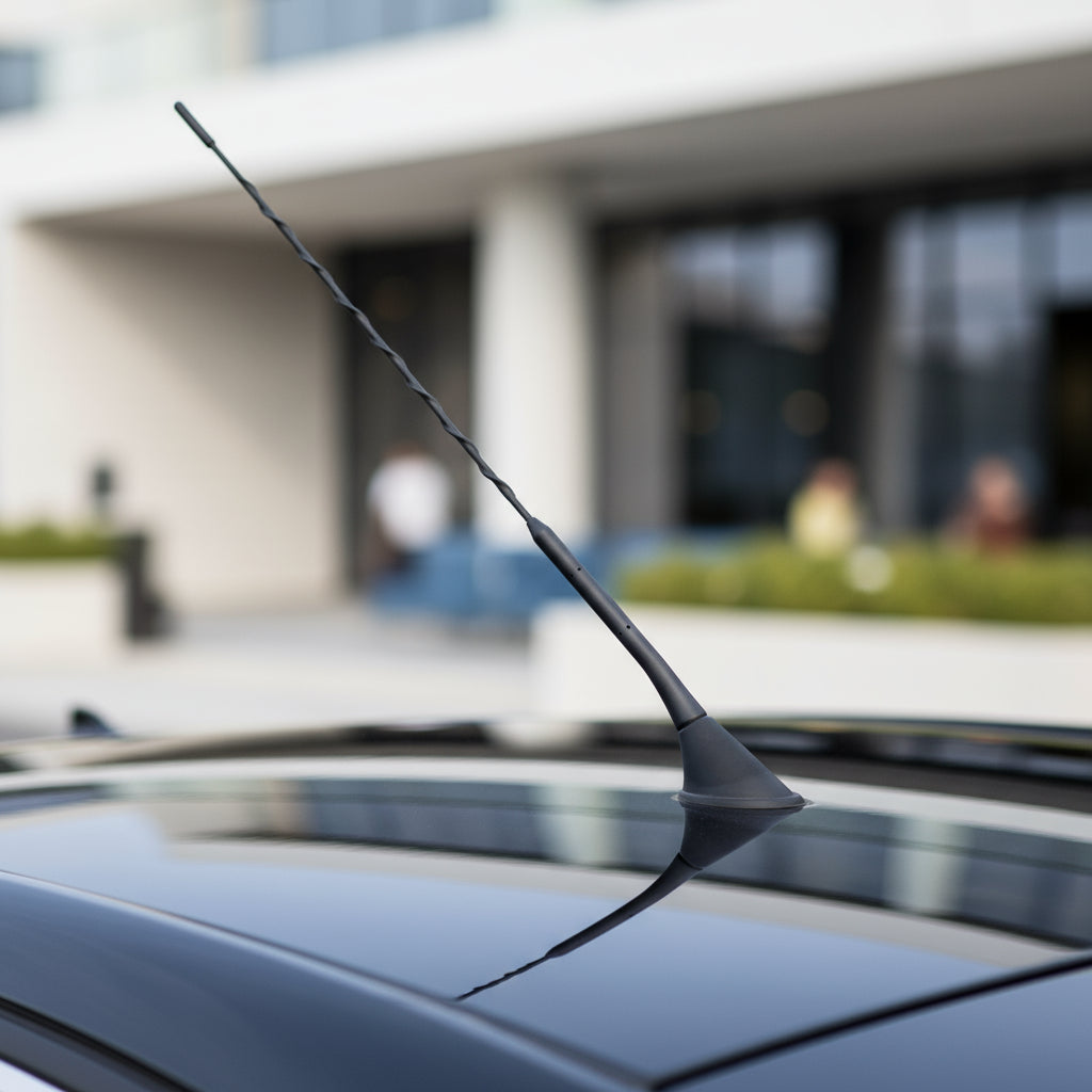 ANTENNE UNIVERSELLE ÉTANCHE – FM/AM/DAB avec vis adaptatrices pour voiture, SUV et utilitaire MasCar