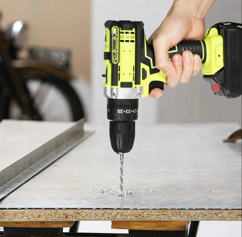 PERCEUSE-VISSEUSE À PERCUSSION SANS FIL 28V – Avec 2 batteries et coffret accessoires MasCar