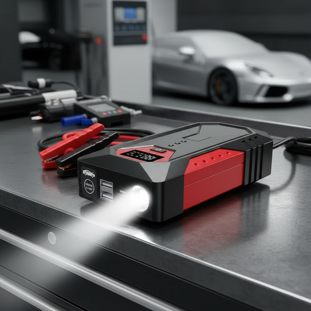 BOOSTER DE BATTERIE VOITURE 12V – Démarreur portable 2000A MasCar