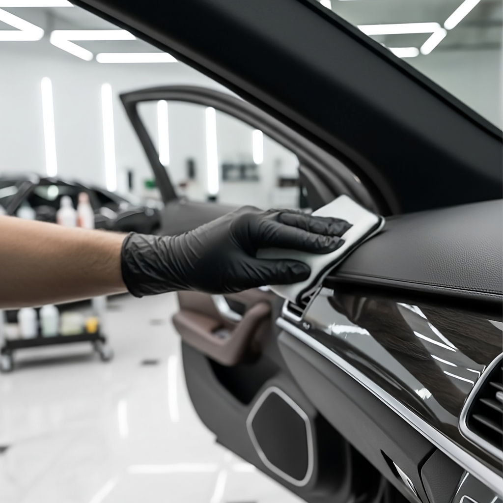 ÉPONGE DOUBLE FACE – Nettoyage intérieur automobile sans rayures MasCar